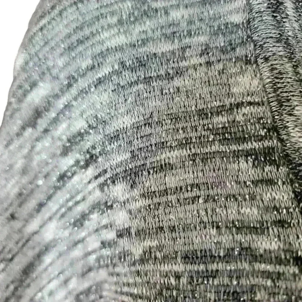 International Concepts Womens Open Front Heather Gray w/Sparkle Cardigan Size XL - Picture 6 of 8